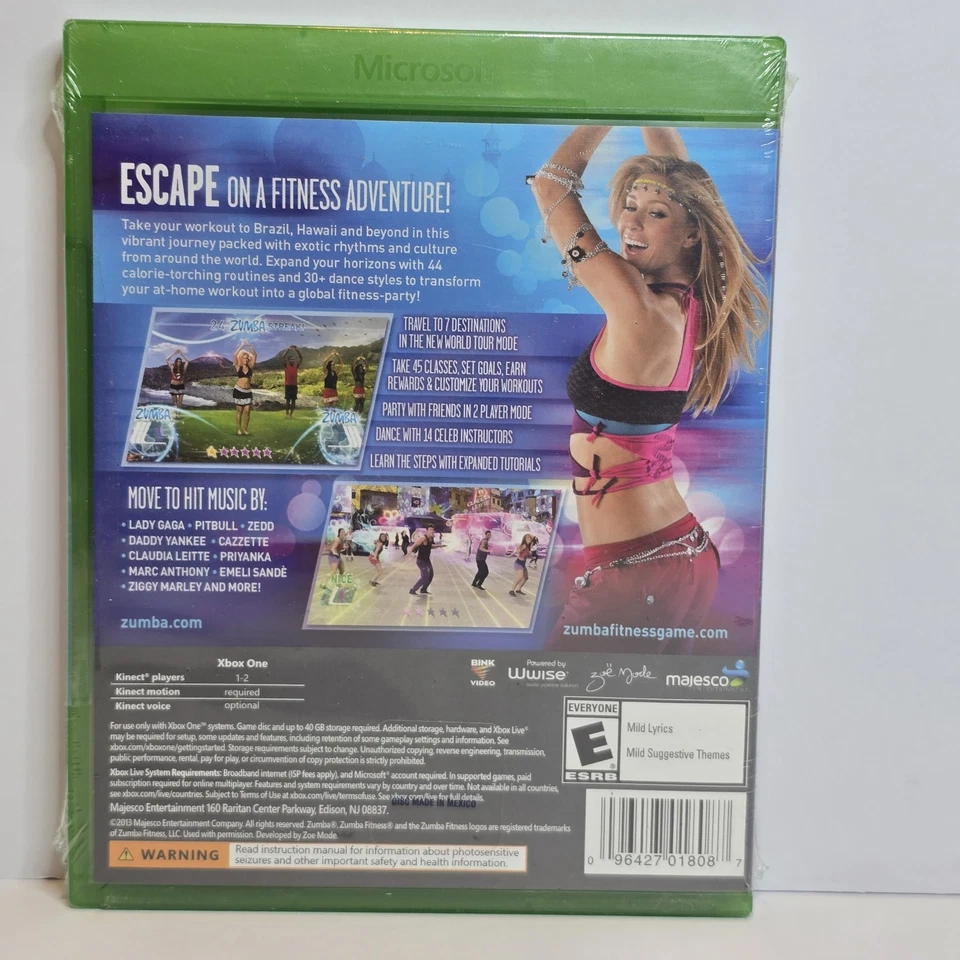 Zumba Fitness World Party - Xbox One Brand New Sealed - Image 2 of 2