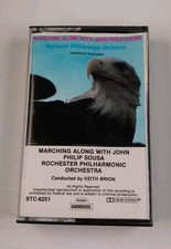 Marching Along with John Philip Sousa (Cassette) 1983 TESTED