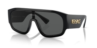 Versace Sunglasses VE4439 GB1/87 33mm Black / Dark Grey Lens  display picture 2