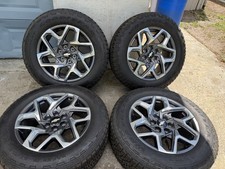 Set Of Used Oem 00-26 Gmc Sierra 1500 Yukon 20 Rims 27560r20 Bridgestone Lt