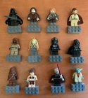 Lego Minifigure Magnets Lot - Star Wars / Lord of the Rings