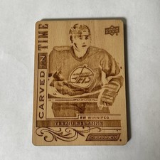 2024-25 UPPER DECK ENGRAINED ICONS CARVED IN TIME TEEMU SELANNE WINNIPEG JETS
