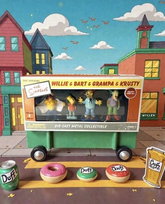 The Simpsons Serie 2 Die Cast Metal Rocket USA 2002