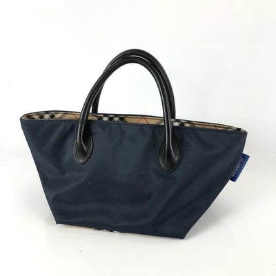 BURBERRY BLUE LABEL バッグ BURBERRY BLUE LABEL Canvas & Leather Tote Hand Bag Shoulder Bag