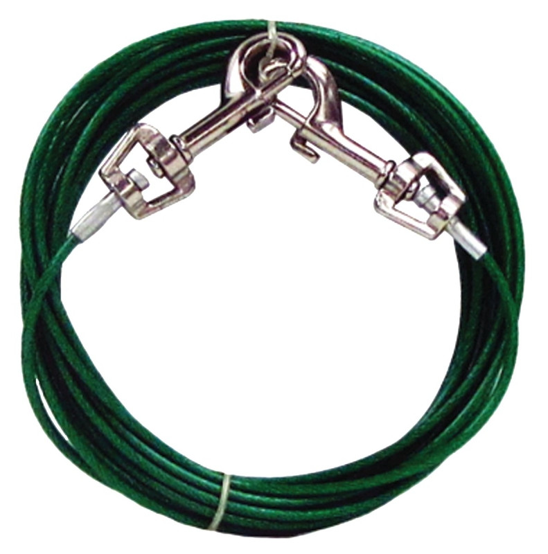 Boss Pet Products Q2220-000-99 Puppy Tie Out Cable 20'