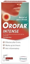 Orofar Intense Anti-inflammatory Throat Spray Schmerzlinderung Mundpflege 15ml