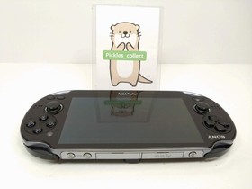 PS Vita Crystal Black PCH 1100 Console w/8GB USB Wi-Fi PSV Tested Sony 0507J