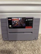 Super Castlevania IV SNES Nintendo Authentic Tested Working Clean Label OEM