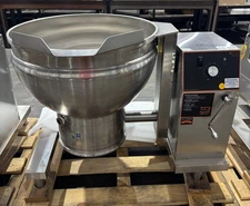New 2024 Groen Dees/4-40 C Steam Jacketed Tilting Kettle-40 Gallon