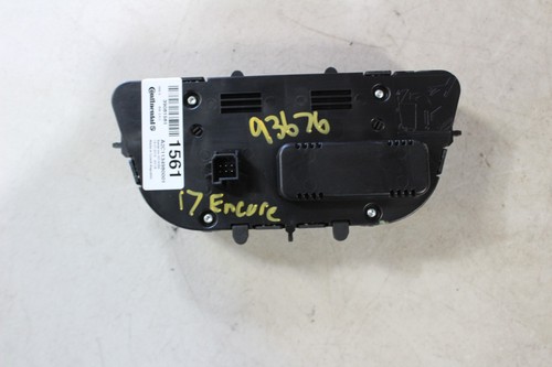 2013-2017 BUICK ENCORE CLIMATE CONTROL PANEL A2C1134980001 #093676-47F - Picture 2 of 2
