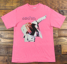 Simply Red A New Flame Album Cotton T Shirt Full Size S-5XL