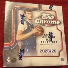 2025/26 Topps Chrome Basketball Mega Box Factory Sealed. Cooper Flagg