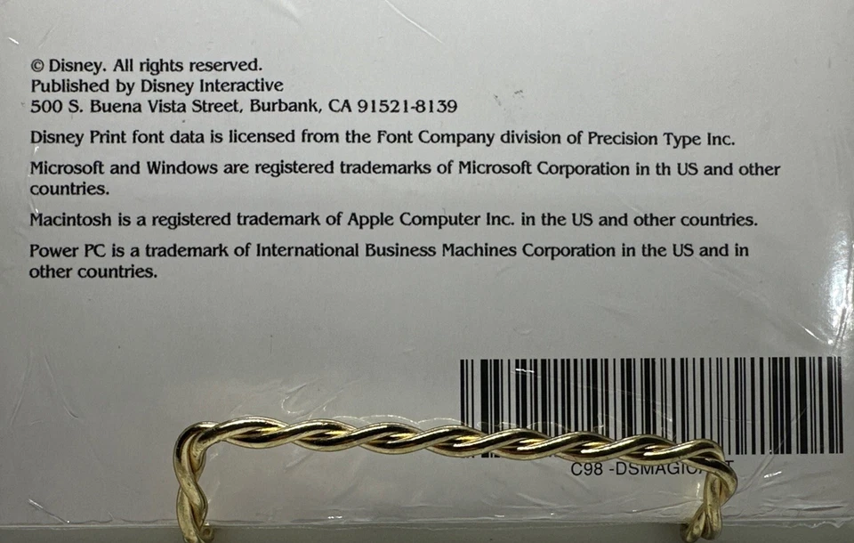 Disney's Magic Artist Classic PC CD Rom 95 98 Macintosh Collectible Mickey - Image 4 of 4