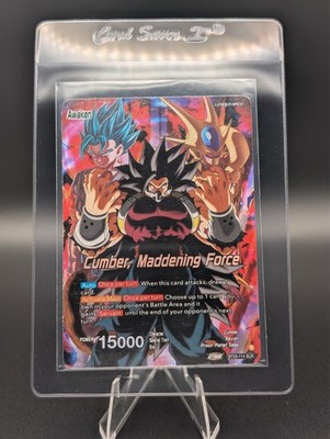 Cumber, Maddening Force BT20-114 SLR ALT ART Power Absorbed DBS: Masters TCG