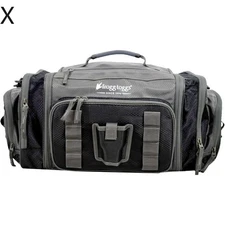 FROGG TOGGS Heavy Duty Fishing Tackle Duffle Bag, Includes Bait Trays X