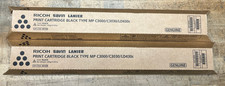 2 Genuine Ricoh Savin Lanier Black Toner 841338 Type MP C3000/C3030/LD430c