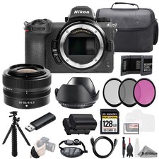 Nikon Z 7II NIKKOR Z 24-50mm f/4-6.3 Lens 128GB Ext Bat 3 PC Filter- Kit