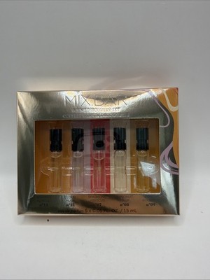 Mix:Bar Scent Discovery Set Eau De Parfum Spray 5x 0.05 Fl Oz, SEALED **