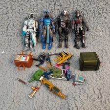 Jazwares Fortnite Action Figures Lot Of 4 w/Accessories