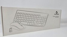 JOYACCESS Wireless Keyboard Mouse 2.4GHz Ergonomic Slim