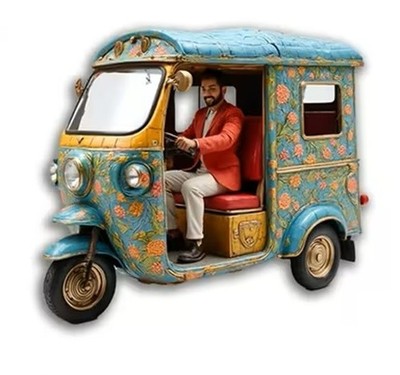 Tuk Tuk Thema Kühlschrankmagnet berühmtes asiatisches Erbe Kultur Magnet schneller Versand