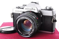 Minolta XG-7 XG-2 XG-E Film Camera Near Mint Tested  MD 50mm Lens Japan