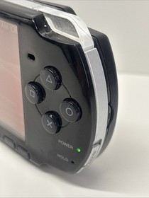 PSP 3001E Black Console - Sony PlayStation Portable + 6 games & Case, Tested. A+