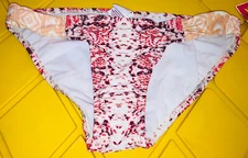 Candies Swim Separates Bikini Bottom Piece Swimsuit Bathing Suit Snake Print USA