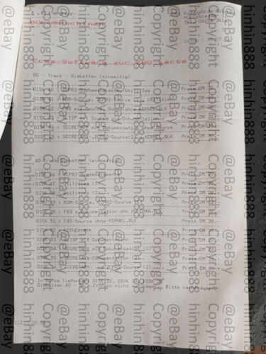 1985 ORIGINAL Software OS-65D V3.3 Lizenz Manual Dokus f Elektor Samson 65 EC 65 - Bild 13 von 24