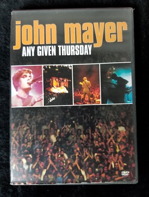 Music DVD - JOHN MAYER - Any Given Thursday Concert - Very Good (VG) - WORLDWIDE