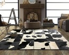 HANDMADE 100% Natural COWHIDE RUG | Patchwork Cowhide Area Rug | Real Cowhide