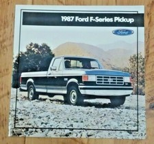 1987 Ford F-Series Brochure