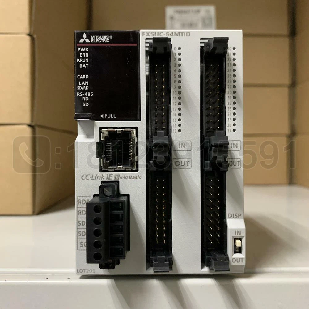 Mitsubishi New IN BOX FX5UC-64MT/D PLC programmable controller 1 year  warranty