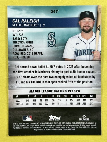 2024 Topps Stadium Club, Chrome and Chrome Refractor Parallels. Free Shipping!! - Picture 154 of 184