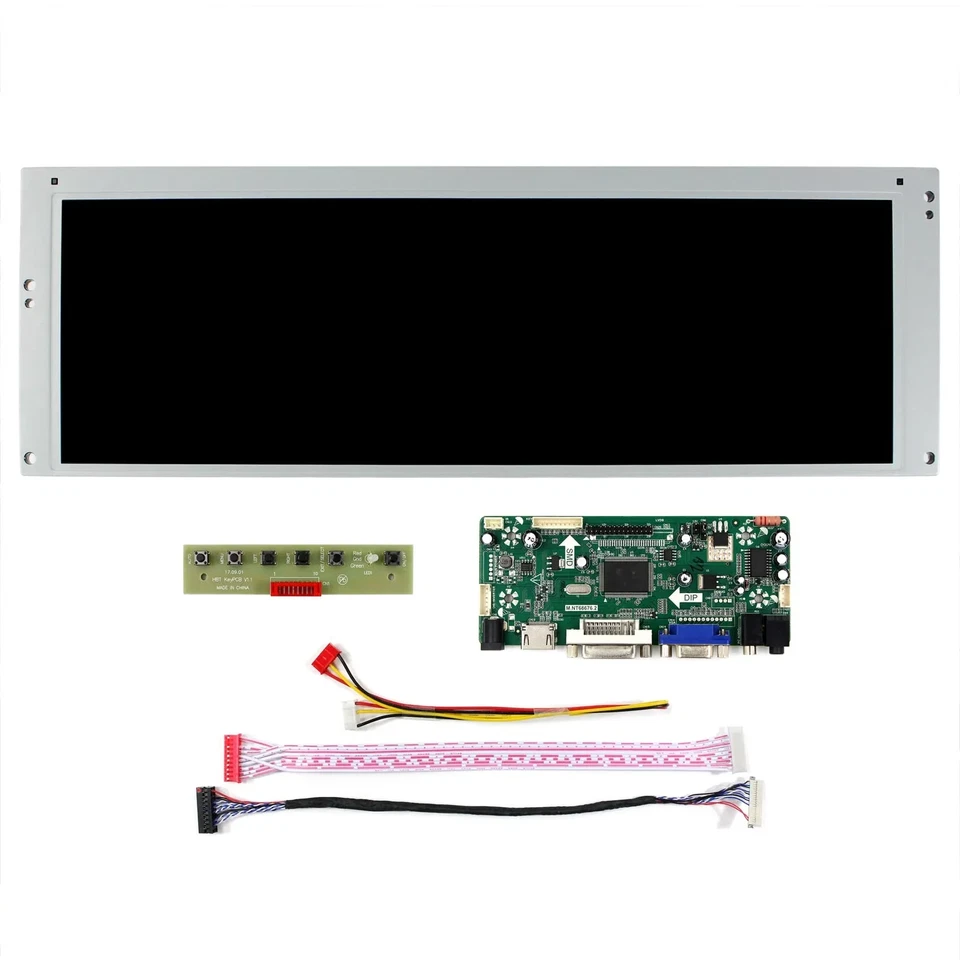 5Sets 14.9'' 1280x390 LTA149B780F Stretched Bar LCD with VGA DIV HDMI Board - Image 4 of 4