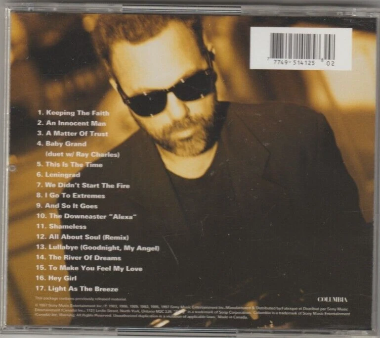 Billy Joel – Greatest Hits Volume III CD 1997 Rock Pop Ballad Foto 2 de 4