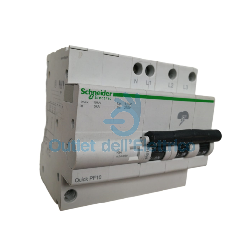 SCHNEIDER 16618 QUICK PF10 3P+N INOM 5 KA