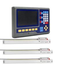 8 Languages 2 3 Axis LCD DRO Digital Readout Display with Linear Scale Encoder