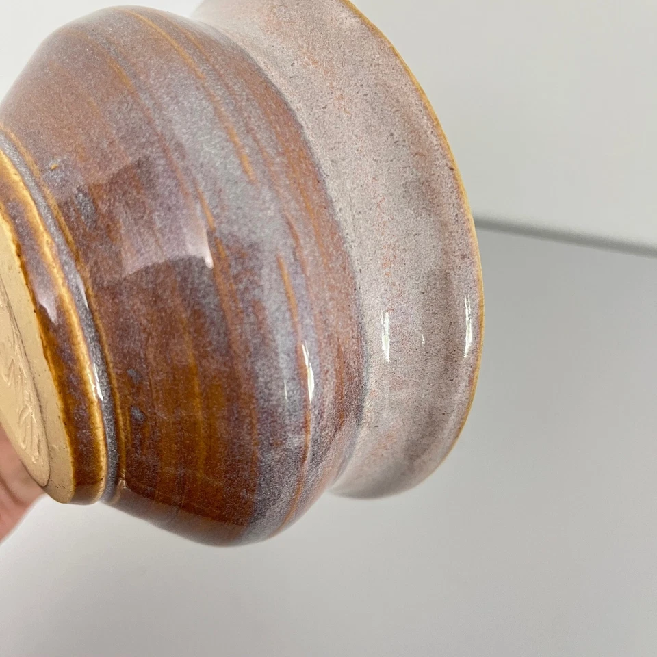 Cerámica eclipse artesanal hecha a mano Matcha Bowl firmado por artista Foto 2 de 3