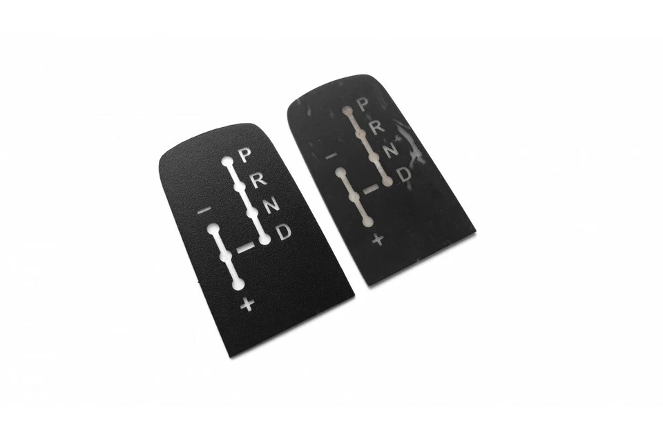 Pour Maserati Gran Turismo Quattropor Shifter Gear Position Indicateur Plat Noir - Photo 2/2