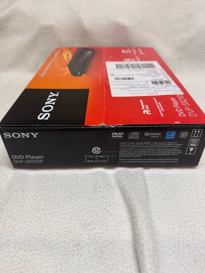 Sony DVP-SR210P Progressive Scan CD and DVD Player  - NEW IN BOX!!! NO HDMI!!! - Image 2 of 3