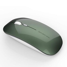 Q5 Slim Rechargeable Wireless Mouse Silent Ultra-Thin Design Type C Adapter