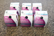 6-count L'eggs Silken Mist Silky Sheer Leg No-Roll Waistband Pantyhose - Size Q