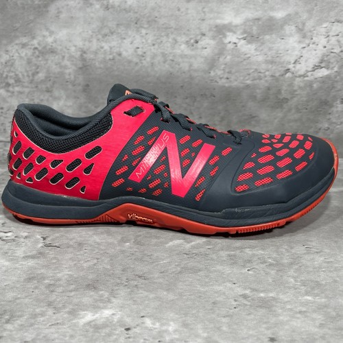 NB Minimus Lace Up Red And Black Sneakers Vibram Sole Women's Size 9 - Picture 6 of 15