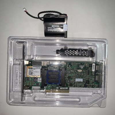 Adaptec Raid Controller ASR-6805 8 Ports PCIE2 x8 512MB+BBU