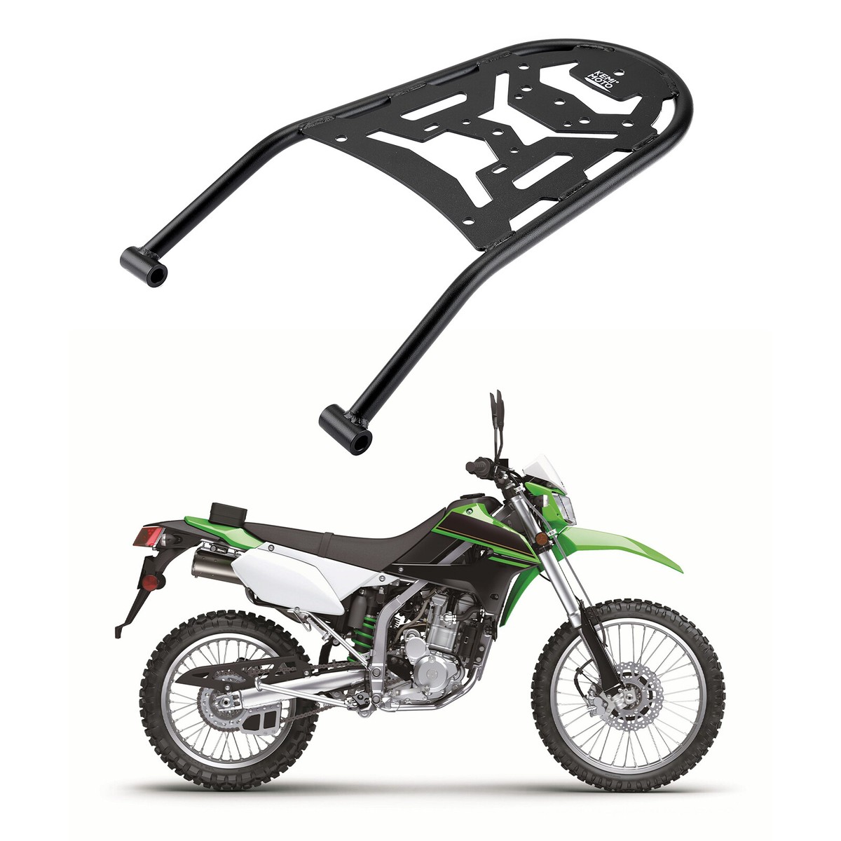 Rear Rack Tail Luggage Storage Rack Carrier For Kawasaki KLX250