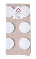 Set Of Kitchen Towels Domoletti Pmm/Kt04C, Brown, 60 Cm X 40 Cm, 3 Pcs.