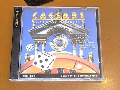 ## CD-i / CDI Spiel - Caesars World of Gambling - TOP ##
