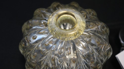 Murano Italian Art Glass - GOLD BOTTLE - GAMBARO & POGGI - *******UNIQUE******* - Picture 9 of 11
