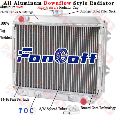 3 Row Radiator For Caterpillar Mitsubishi MCFA Forklift 9360100100 1039446